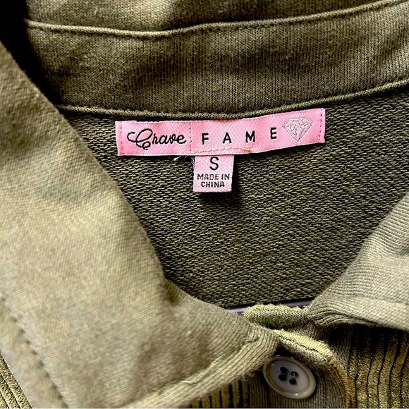 Cropped Corduroy Jacket - Picture 3 of 4